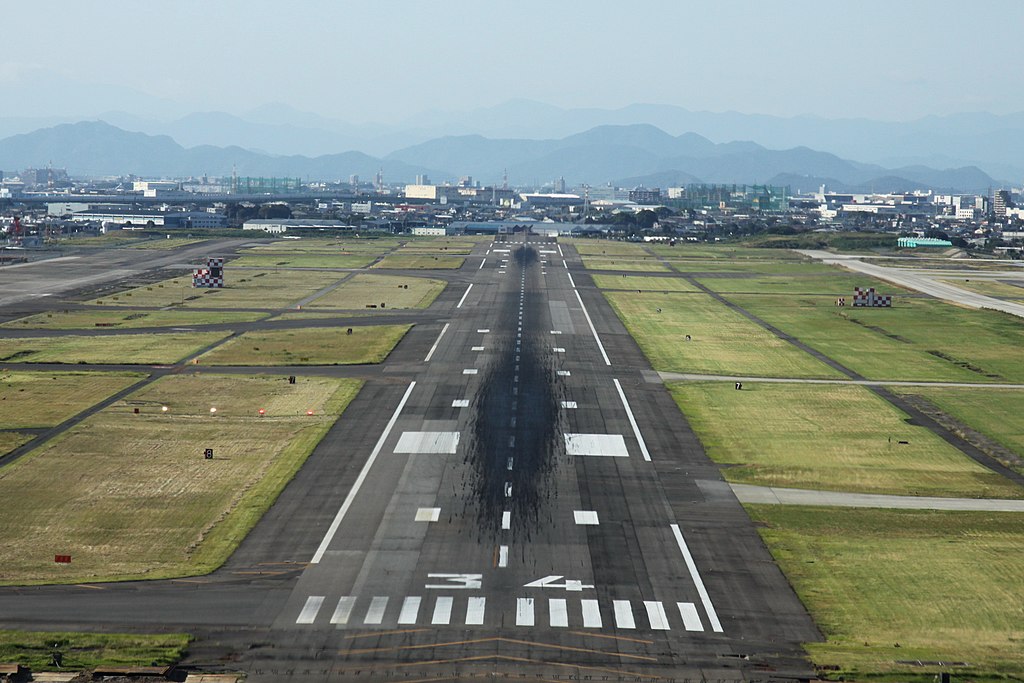 Runway 34, Nagoya Airfield